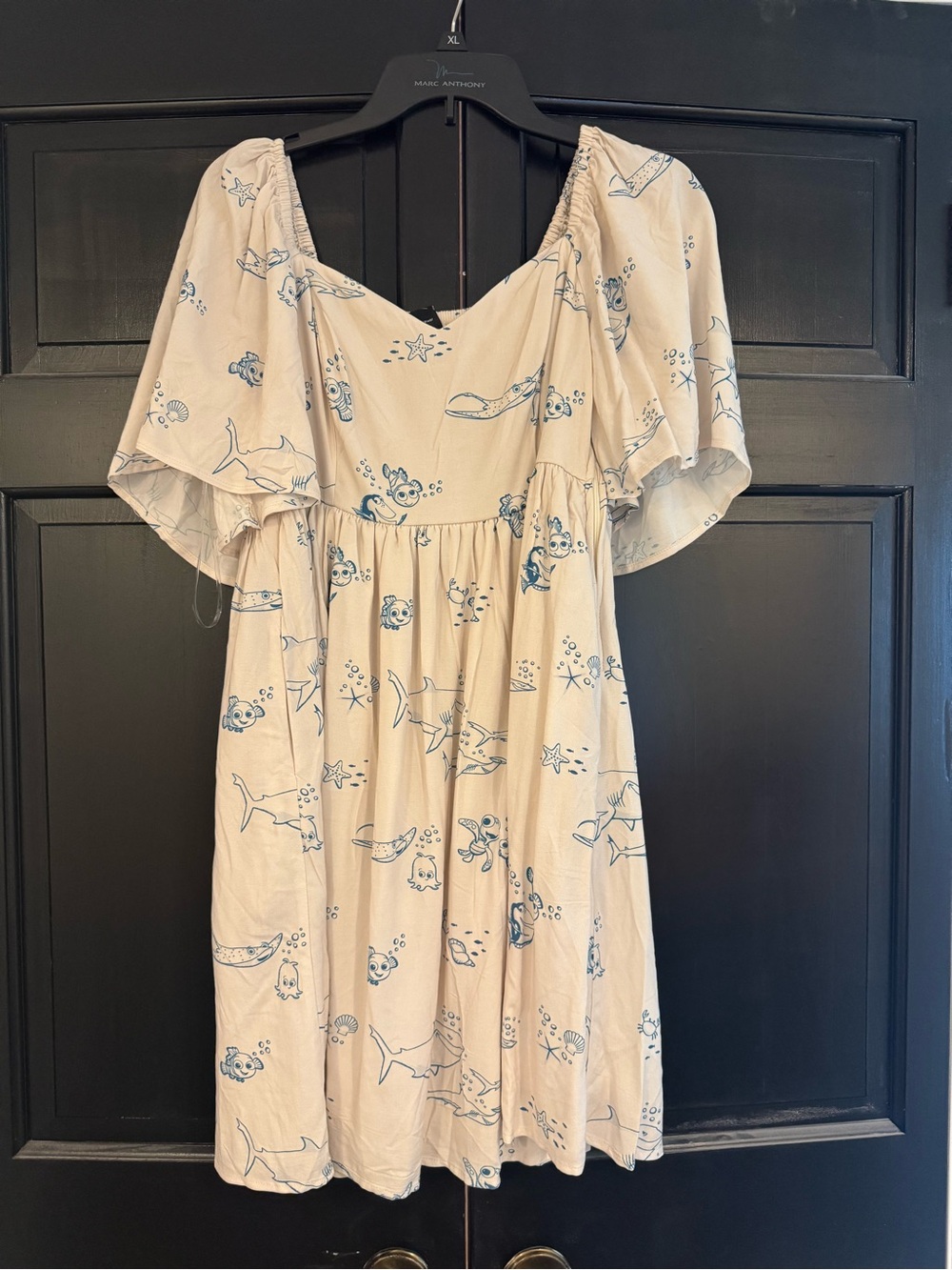 Her Universe Disney Pixar Finding Nemo Character Flutter Sleeve Dress - Picture 2 of 8